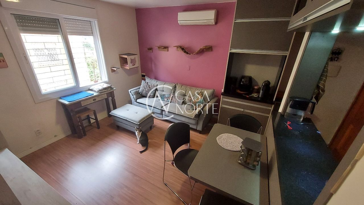 Apartamento à venda com 2 quartos, 51m², 1 vaga, Avenida Taquary no bairro Cristal em Porto Alegre