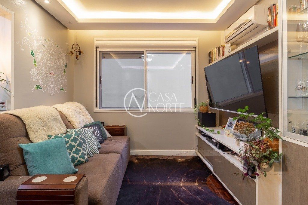 Apartamento à venda com 2 quartos, 60m², 1 vaga, Rua Barao de Teffe no bairro Menino Deus em Porto Alegre