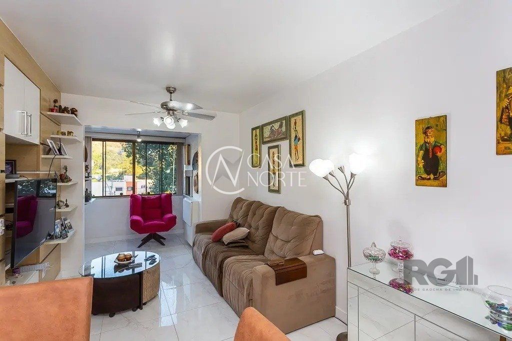 Apartamento à venda com 3 quartos, 78m², 1 suíte, 1 vaga, Rua Abram Goldsztein no bairro Jardim Carvalho em Porto Alegre