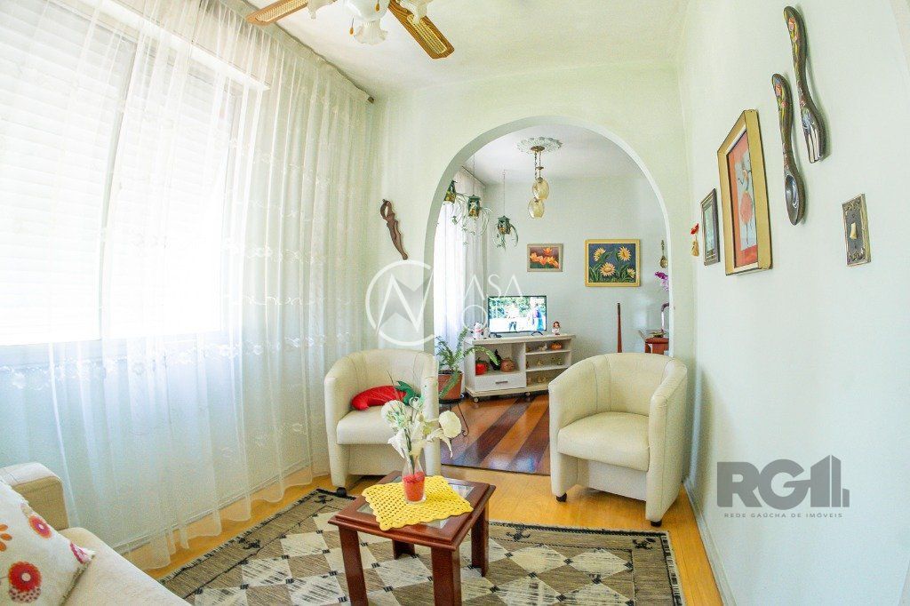 Apartamento à venda com 3 quartos, 66m², 1 vaga, Rua Diomario Moojen no bairro Cristal em Porto Alegre