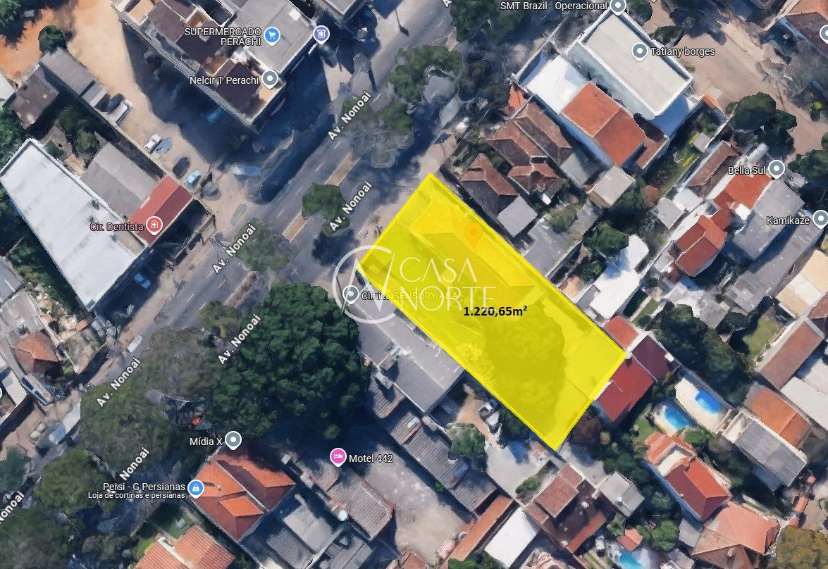 Terreno à venda  com 1220m², Avenida Nonoai no bairro Nonoai em Porto Alegre