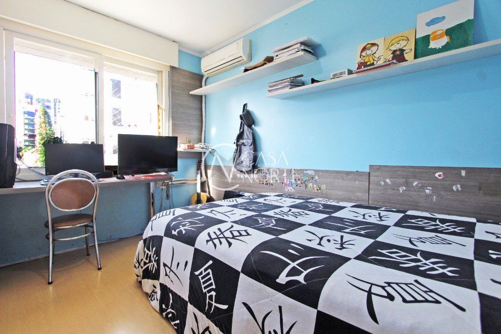 Apartamento à venda com 3 quartos, 90m², 1 vaga, Rua Costa no bairro Menino Deus em Porto Alegre