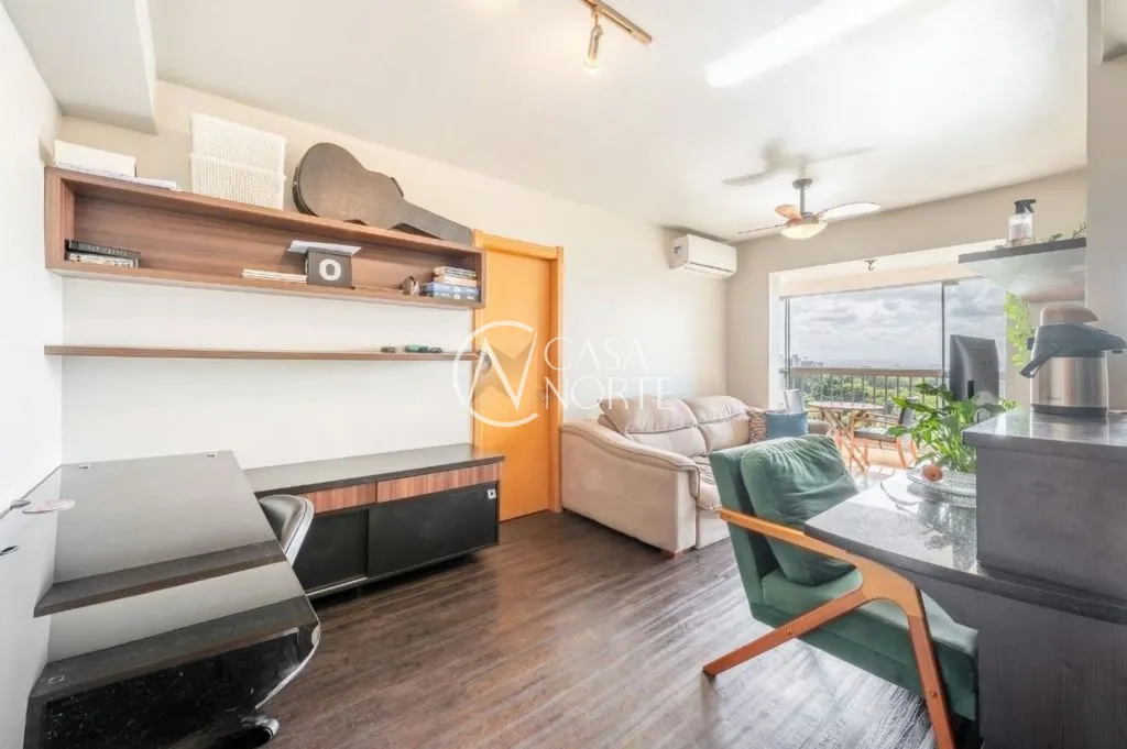 Apartamento à venda com 1 quarto, 59m², 1 suíte, 1 vaga, Avenida Luiz Manoel Gonzaga no bairro Três Figueiras em Porto Alegre