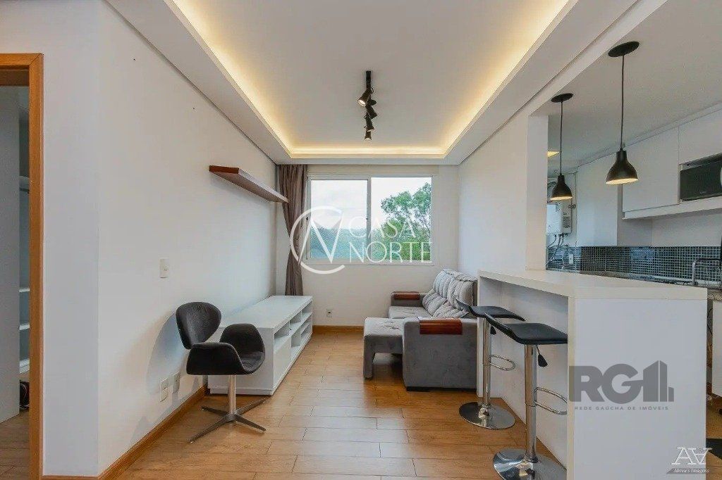 Apartamento à venda com 2 quartos, 52m², 1 vaga, Rua Carlos Reverbel no bairro Jardim Carvalho em Porto Alegre