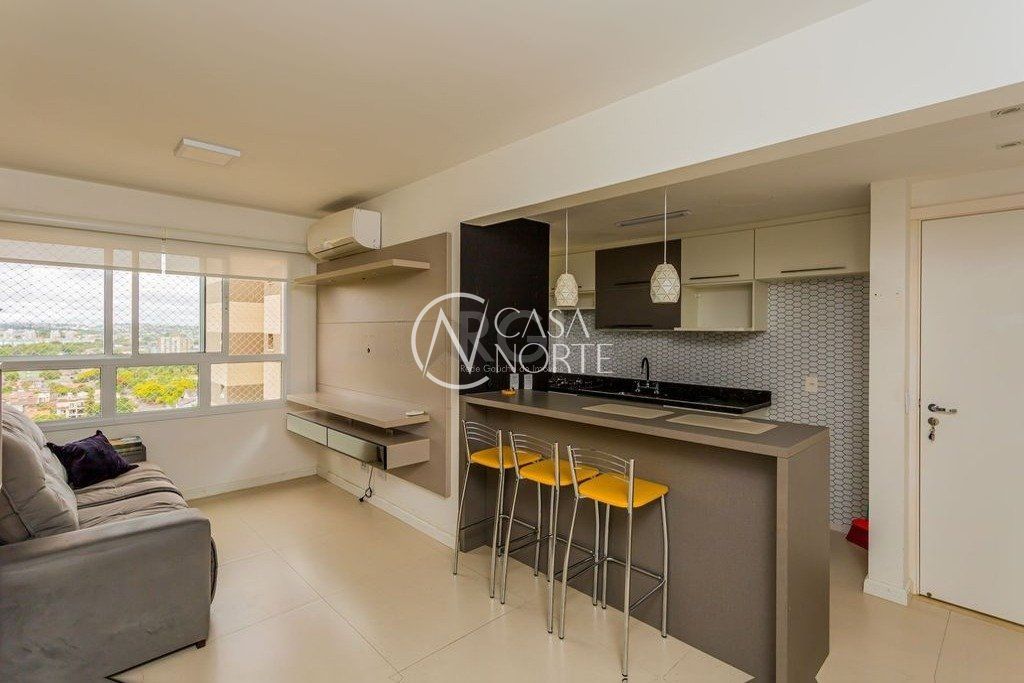 Apartamento à venda com 2 quartos, 54m², 1 vaga, Rua Attilio Bilibio no bairro Jardim Carvalho em Porto Alegre