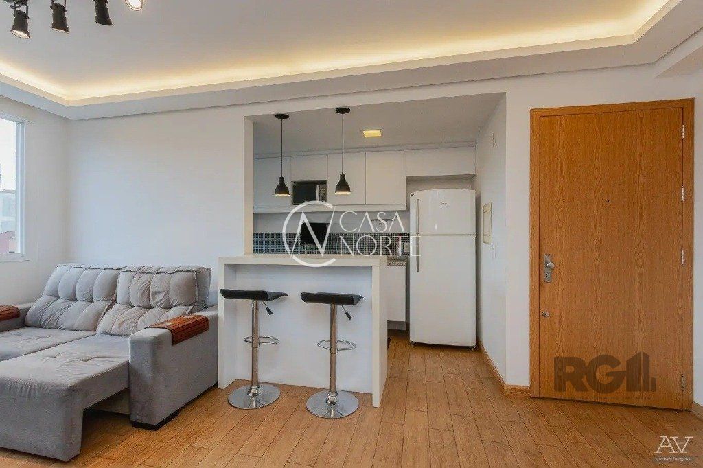 Apartamento à venda com 2 quartos, 52m², 1 vaga, Rua Carlos Reverbel no bairro Jardim Carvalho em Porto Alegre