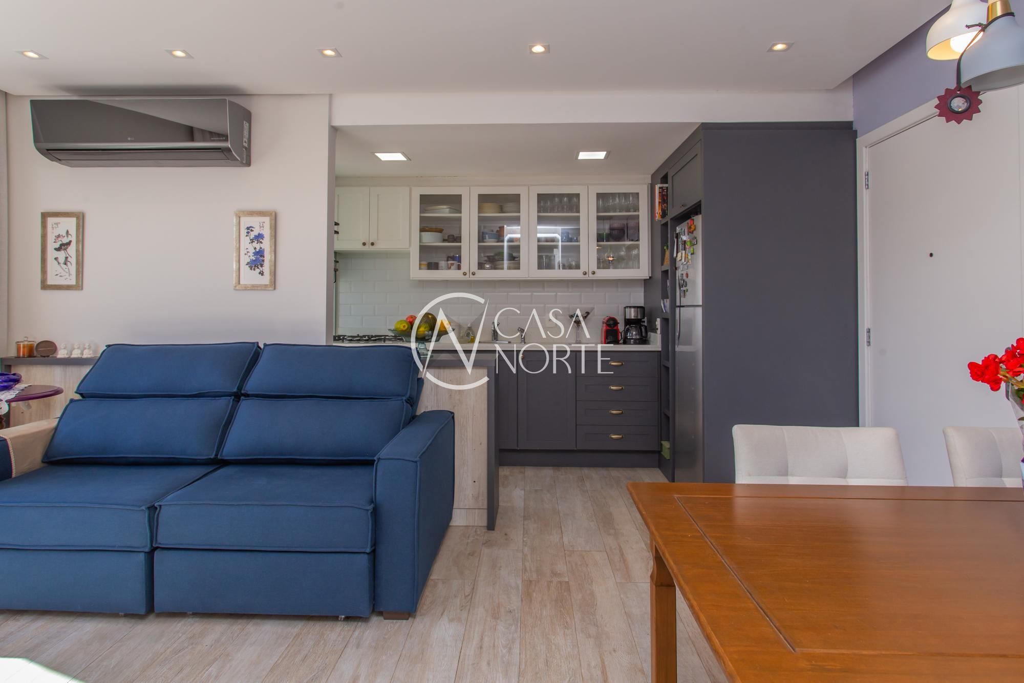 Apartamento à venda com 2 quartos, 55m², 1 suíte, 1 vaga, Rua Coronel André Belo no bairro Menino Deus em Porto Alegre