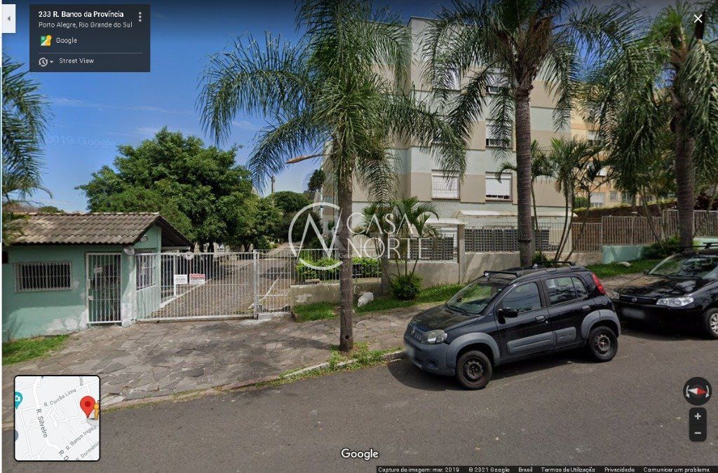 Apartamento à venda com 2 quartos, 62m², 1 vaga, Rua Banco da Provincia no bairro Santa Tereza em Porto Alegre