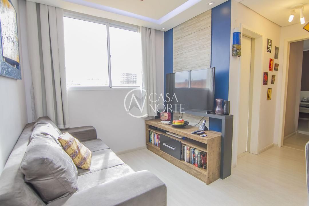 Apartamento à venda com 2 quartos, 43m², 1 vaga, Rua Coronel Aparício Borges no bairro Glória em Porto Alegre