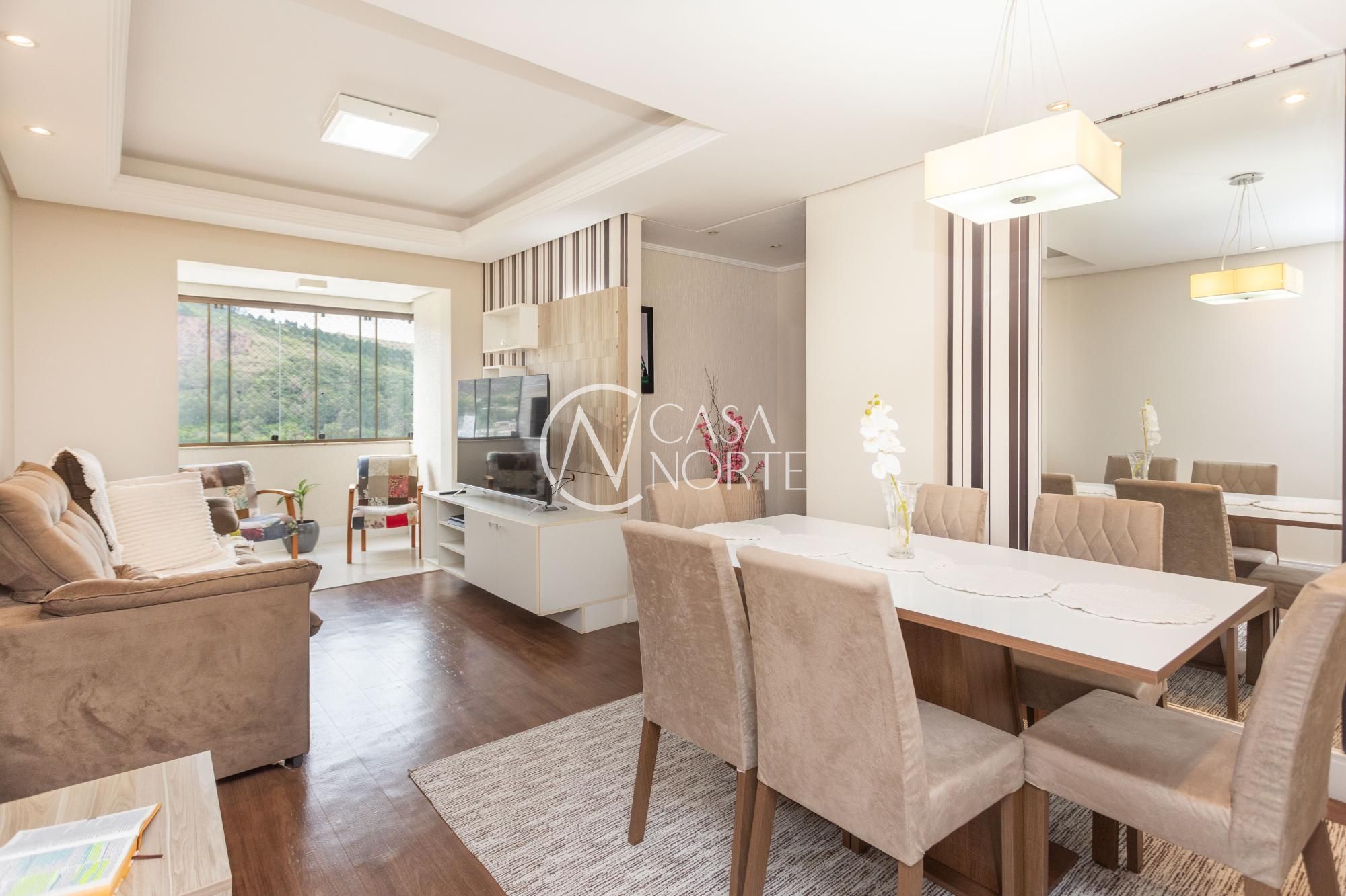 Apartamento à venda com 3 quartos, 78m², 1 suíte, 1 vaga, Rua Abram Goldsztein no bairro Jardim Carvalho em Porto Alegre