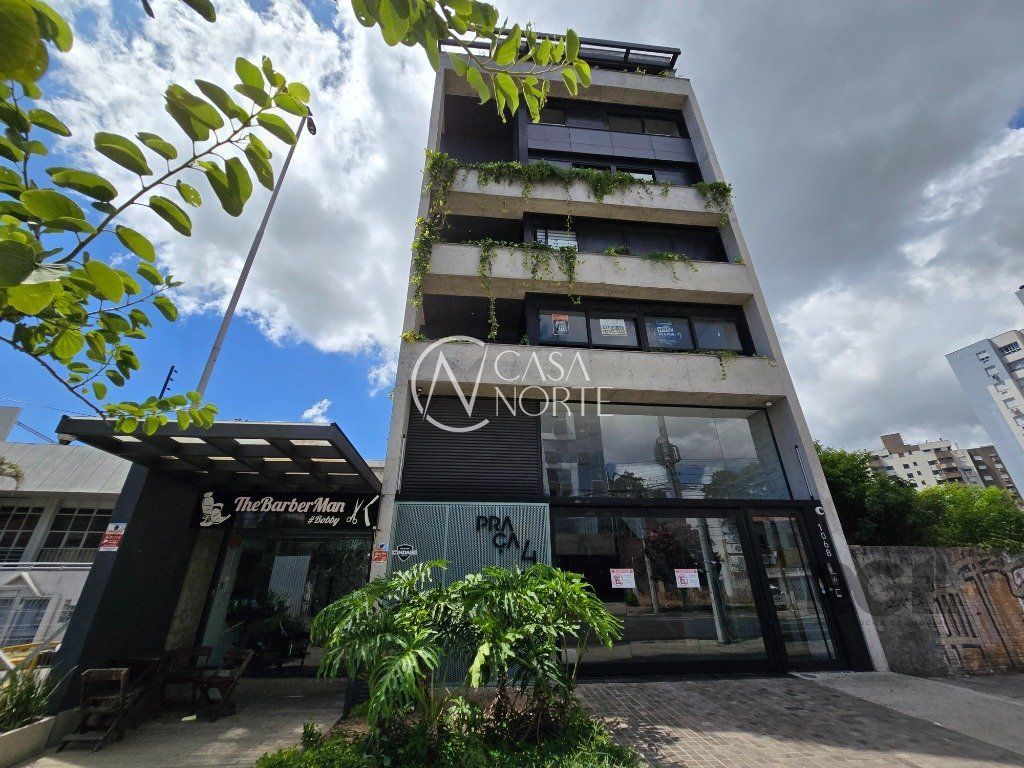Cobertura à venda , 64m², 1 suíte, 1 vaga, Rua José de Alencar no bairro Menino Deus em Porto Alegre