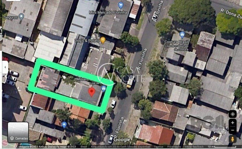 Terreno à venda  com 326m², Rua Florinha no bairro Cavalhada em Porto Alegre