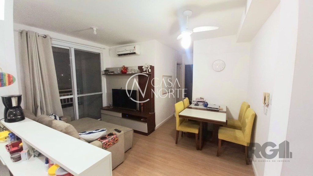 Apartamento à venda com 2 quartos, 50m², 1 suíte, 1 vaga, Rua Airton Ferreira da Silva no bairro Farrapos em Porto Alegre