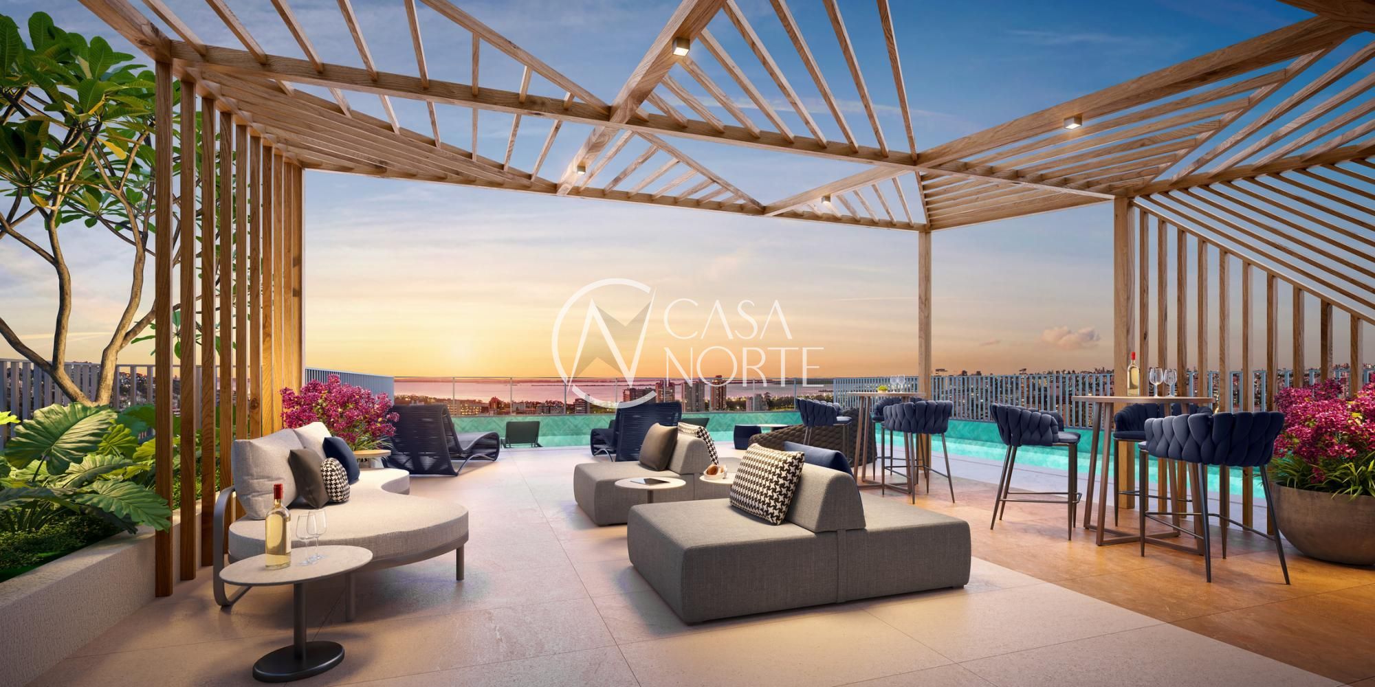 Apartamento à venda com 1 quarto, 25m², 1 suíte, Getúlio Vargas no bairro Menino Deus em Porto Alegre