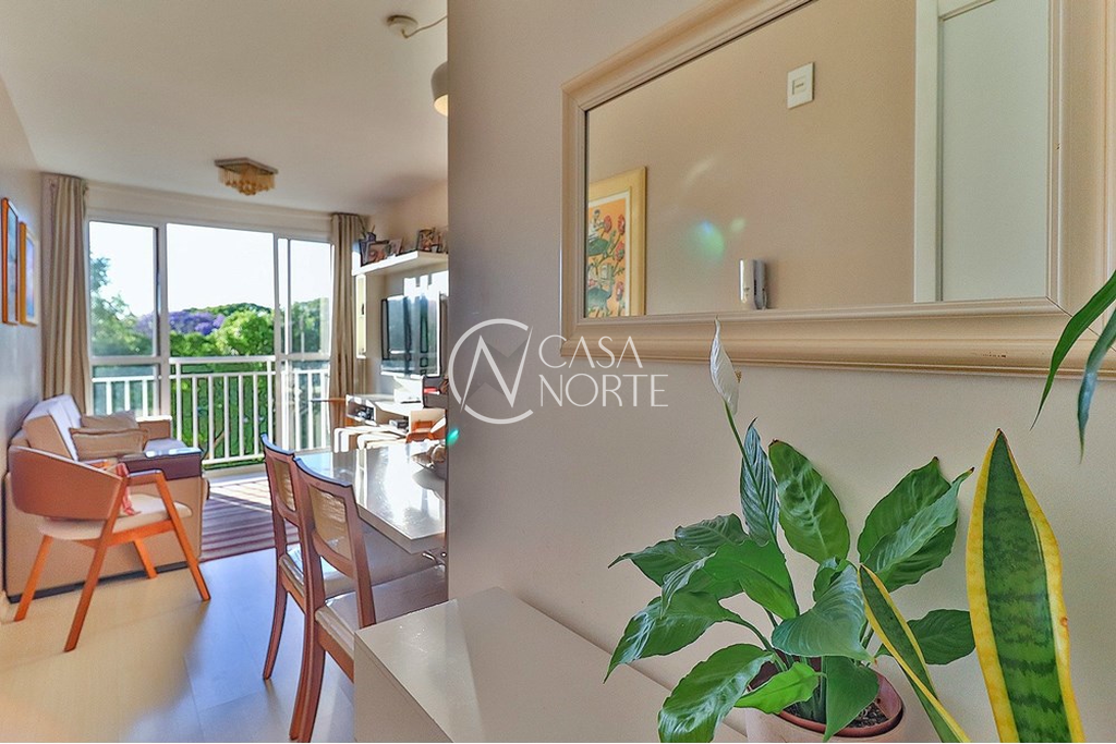 Apartamento à venda com 2 quartos, 58m², 1 suíte, 1 vaga, Rua Walton Pontes Carpes no bairro Vila Nova em Porto Alegre