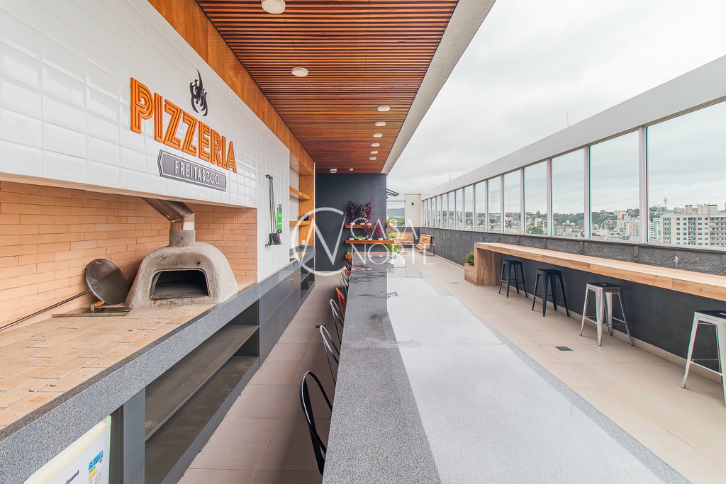 Apartamento à venda com 1 quarto, 44m², 1 suíte, 1 vaga, Prof. Freitas e Castro no bairro Azenha em Porto Alegre