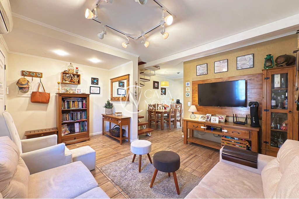 Casa de Condomínio à venda com 3 quartos, 78m², 1 suíte, 1 vaga, Avenida Monte Cristo no bairro Vila Nova em Porto Alegre