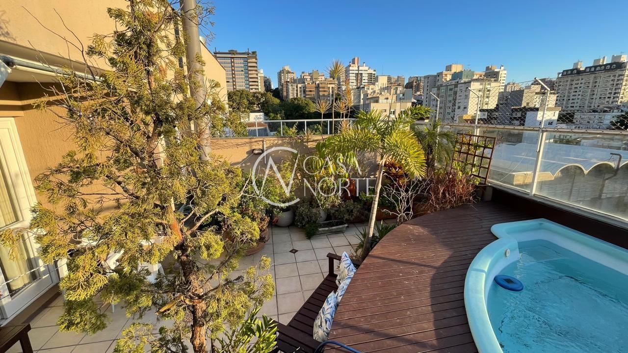 Cobertura à venda com 3 quartos, 141m², 1 suíte, 2 vagas, Rua Silva Jardim no bairro Bela Vista em Porto Alegre
