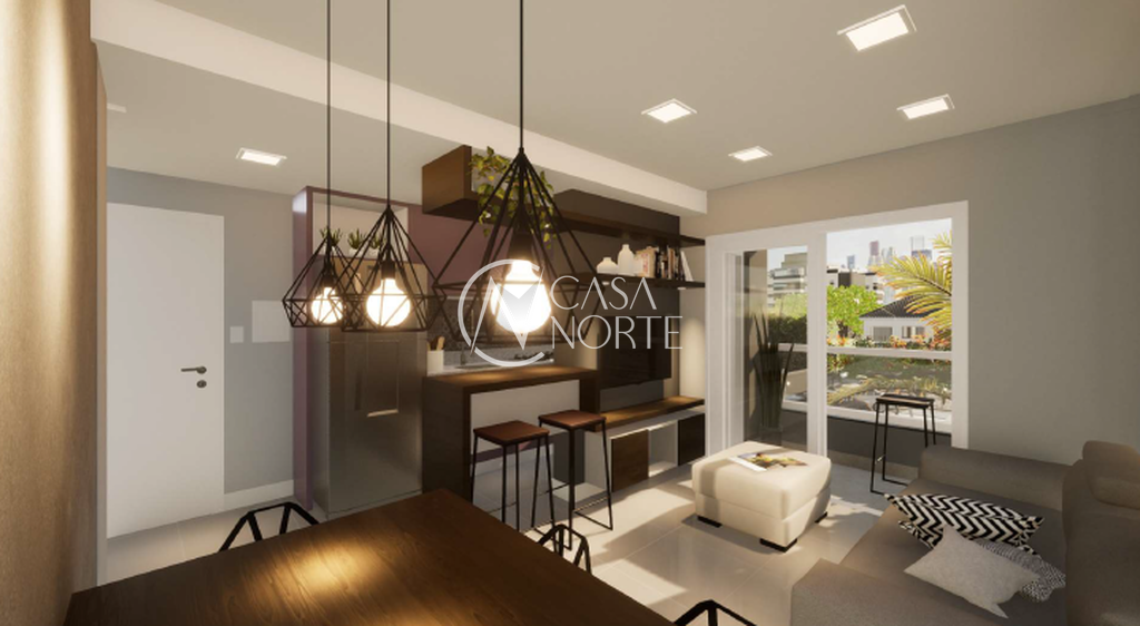 Apartamento à venda com 2 quartos, 64m², 1 suíte, 1 vaga, Nunes no bairro Medianeira em Porto Alegre