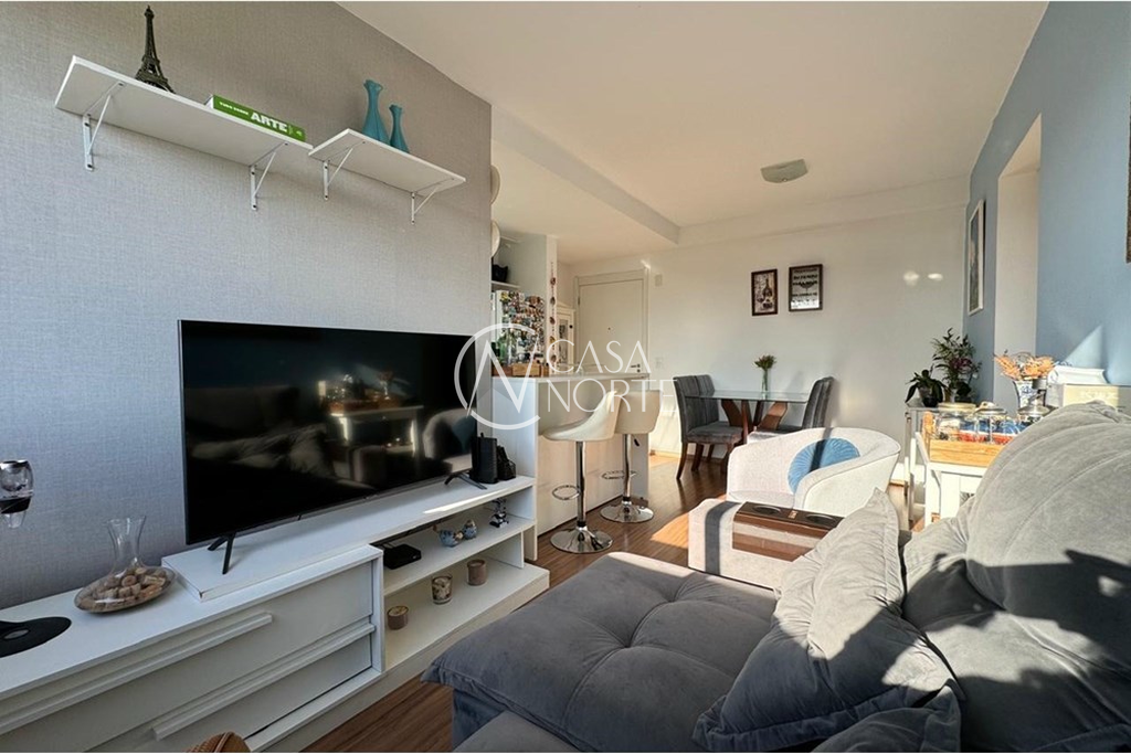Apartamento à venda com 2 quartos, 51m², 1 vaga, Rua Irmão Félix Roberto no bairro Humaitá em Porto Alegre