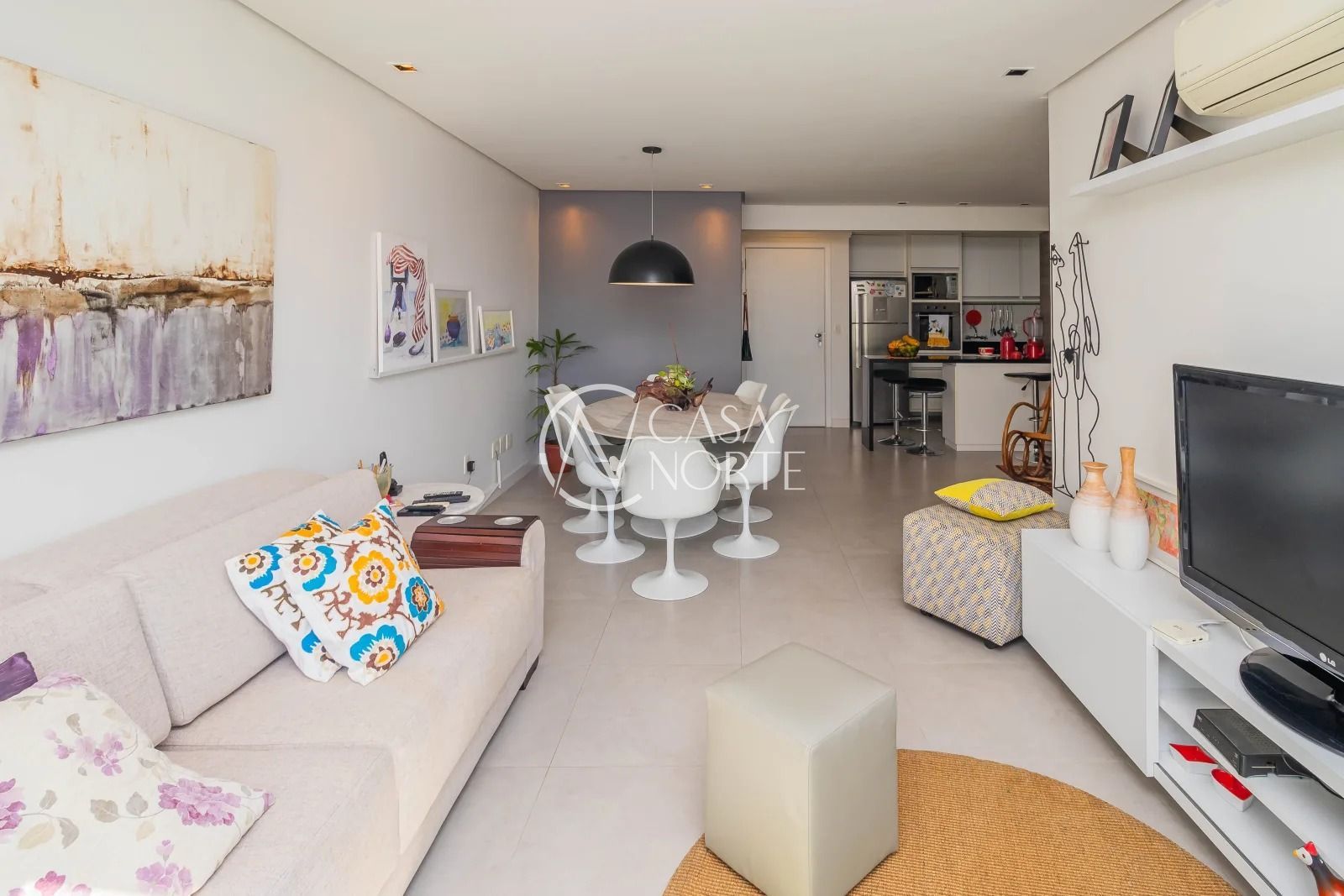 Apartamento à venda com 3 quartos, 94m², 1 suíte, 2 vagas, Rua Fernando Cortez no bairro Cristo Redentor em Porto Alegre