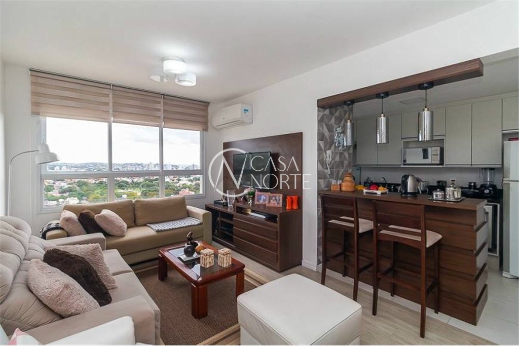 Apartamento à venda com 3 quartos, 75m², 1 suíte, 1 vaga, Attílio Bilíbio no bairro Jardim Carvalho em Porto Alegre