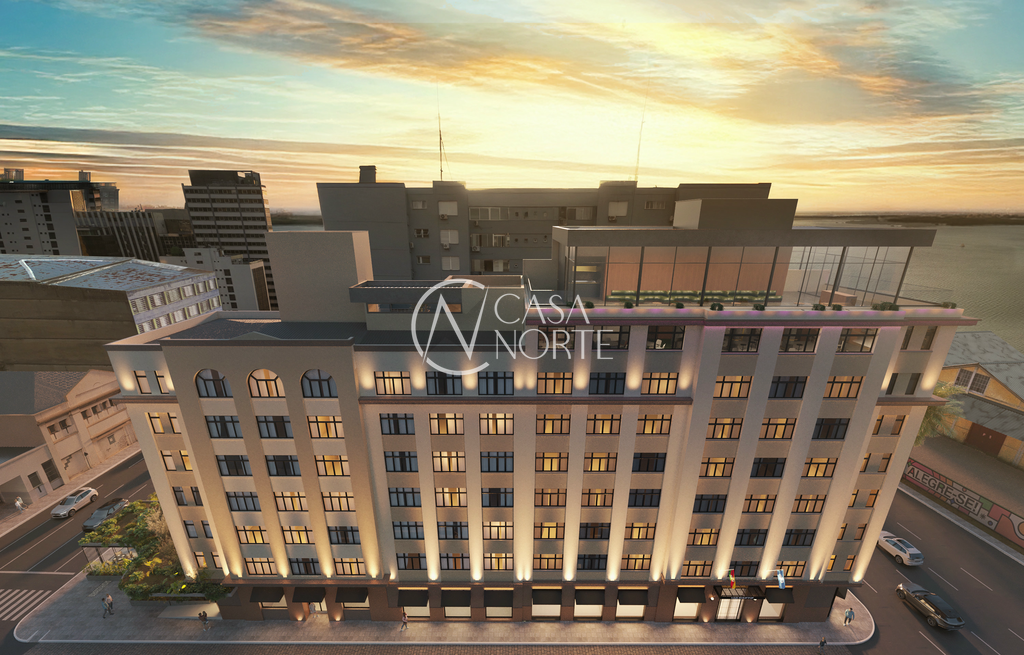 Studio à venda com 1 quarto, 32m², Rua Caldas Júnior no bairro Centro Histórico em Porto Alegre