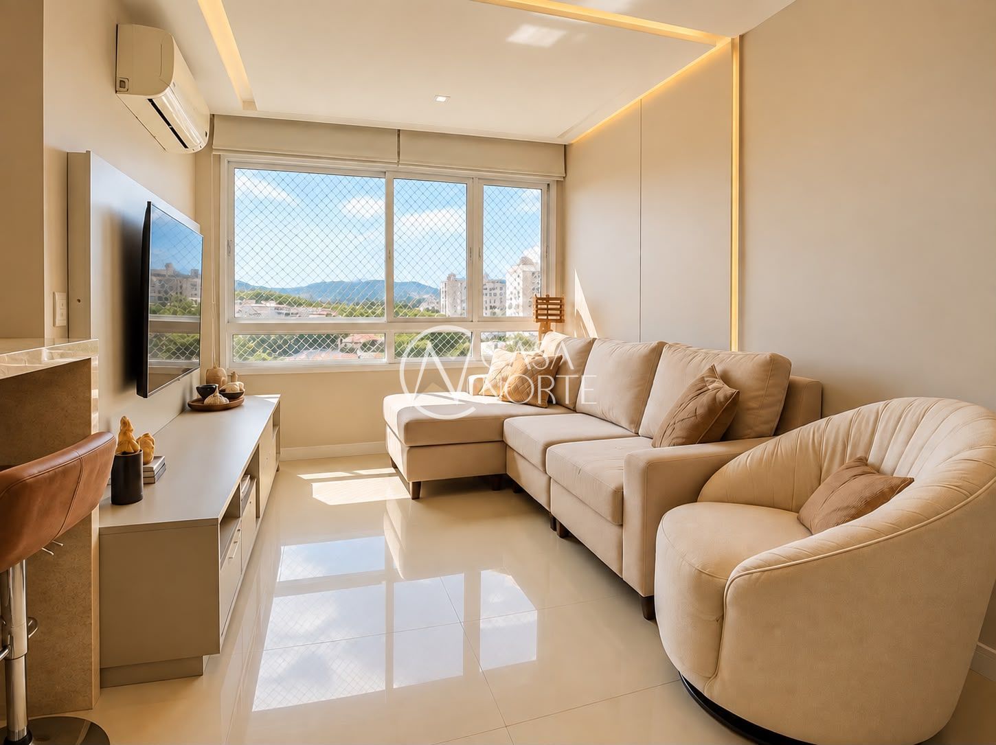 Apartamento à venda com 3 quartos, 74m², 1 suíte, 2 vagas, Avenida Otto Niemeyer no bairro Tristeza em Porto Alegre