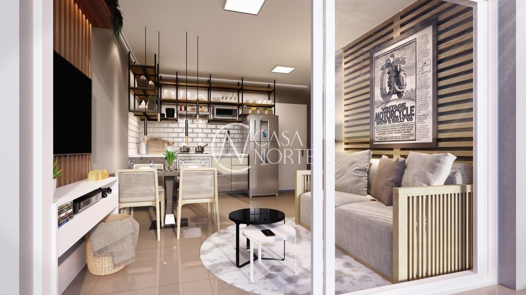 Apartamento à venda com 1 quarto, 33m², 1 vaga, João Pessoa no bairro Farroupilha em Porto Alegre