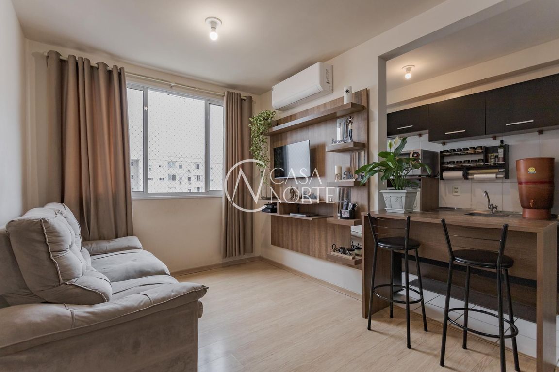 Apartamento à venda com 3 quartos, 60m², 1 suíte, 1 vaga, Rua Tenente Ary Tarrago no bairro Jardim Itu em Porto Alegre