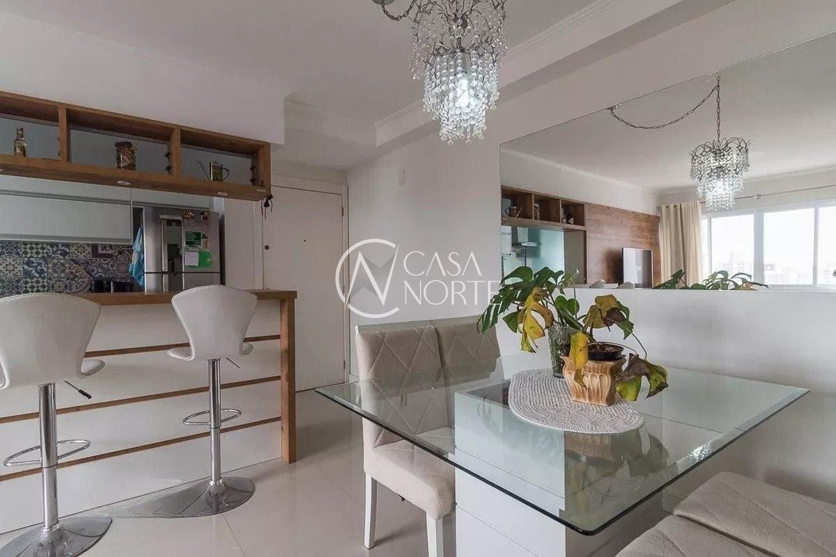 Apartamento à venda com 2 quartos, 58m², 1 suíte, 1 vaga, Rua Antônio Joaquim Mesquita no bairro Passo da Areia em Porto Alegre