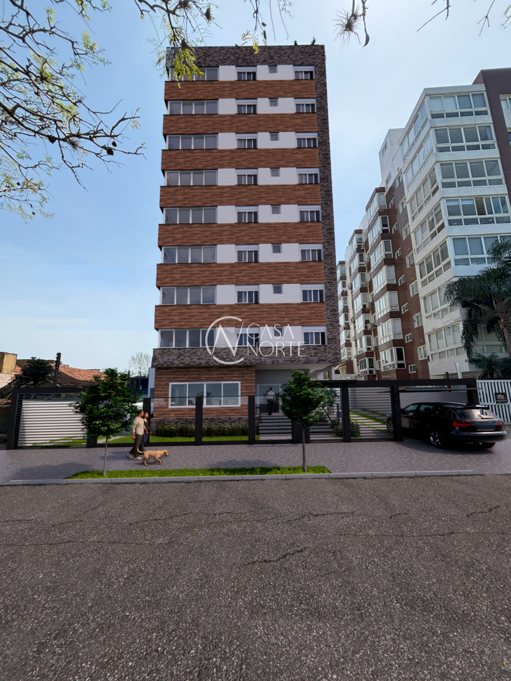 Apartamento Garden à venda com 2 quartos, 121m², 1 suíte, 2 vagas, Doutor Armando Barbedo no bairro Tristeza em Porto Alegre