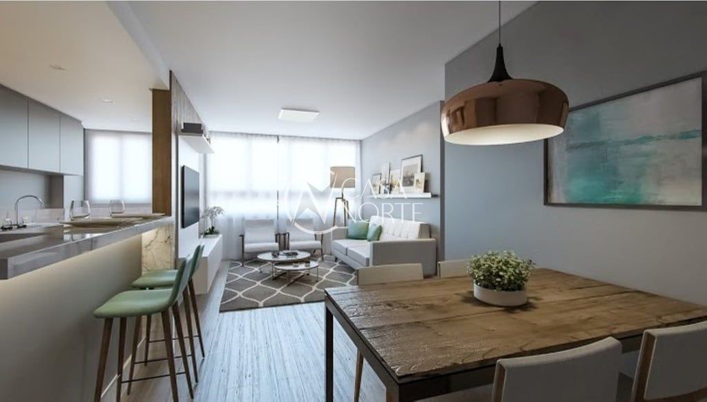 Apartamento à venda com 2 quartos, 66m², 1 suíte, 1 vaga, Doutor Gastão Santos no bairro Passo da Areia em Porto Alegre