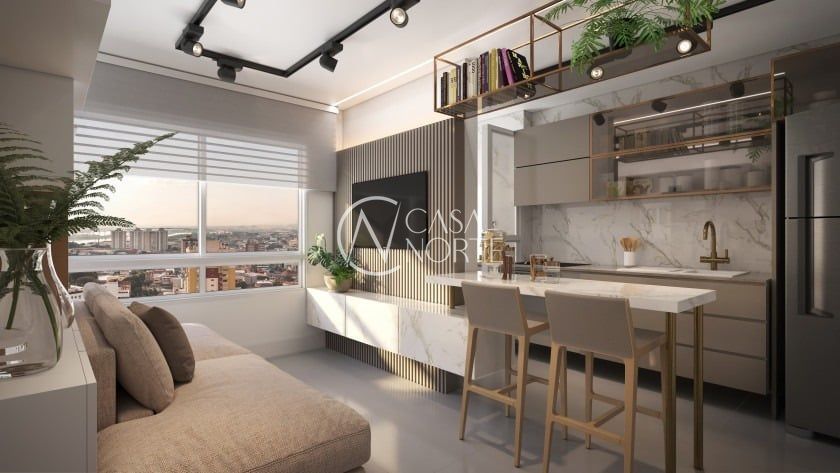 Apartamento Garden à venda com 2 quartos, 80m², 2 suítes, 1 vaga, Travessa Carmem no bairro Floresta em Porto Alegre