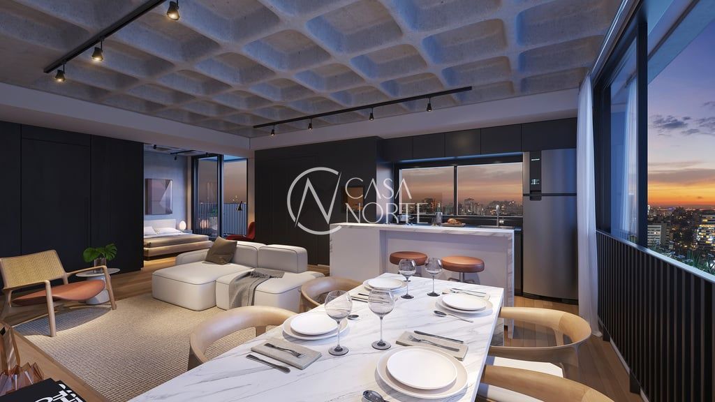Apartamento Garden à venda com 1 quarto, 98m², 1 suíte, 1 vaga, Coronel Lucas de Oliveira no bairro Auxiliadora em Porto Alegre