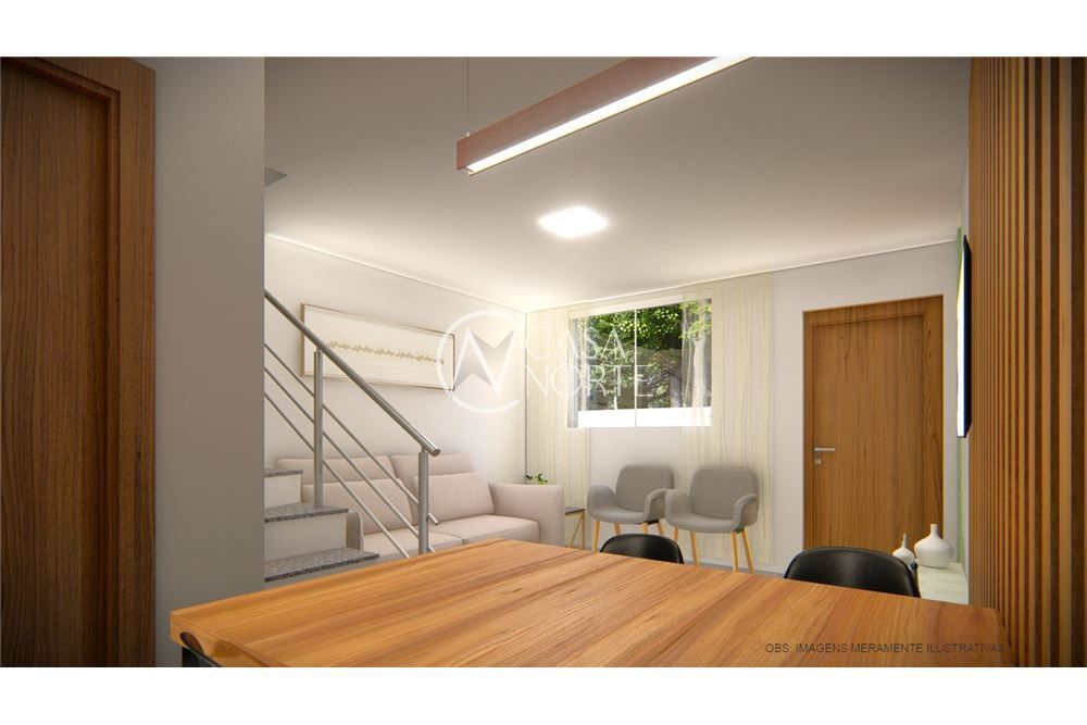 Casa de Condomínio à venda com 2 quartos, 60m², 1 vaga, Miguel Ascoleze no bairro Vila Nova em Porto Alegre