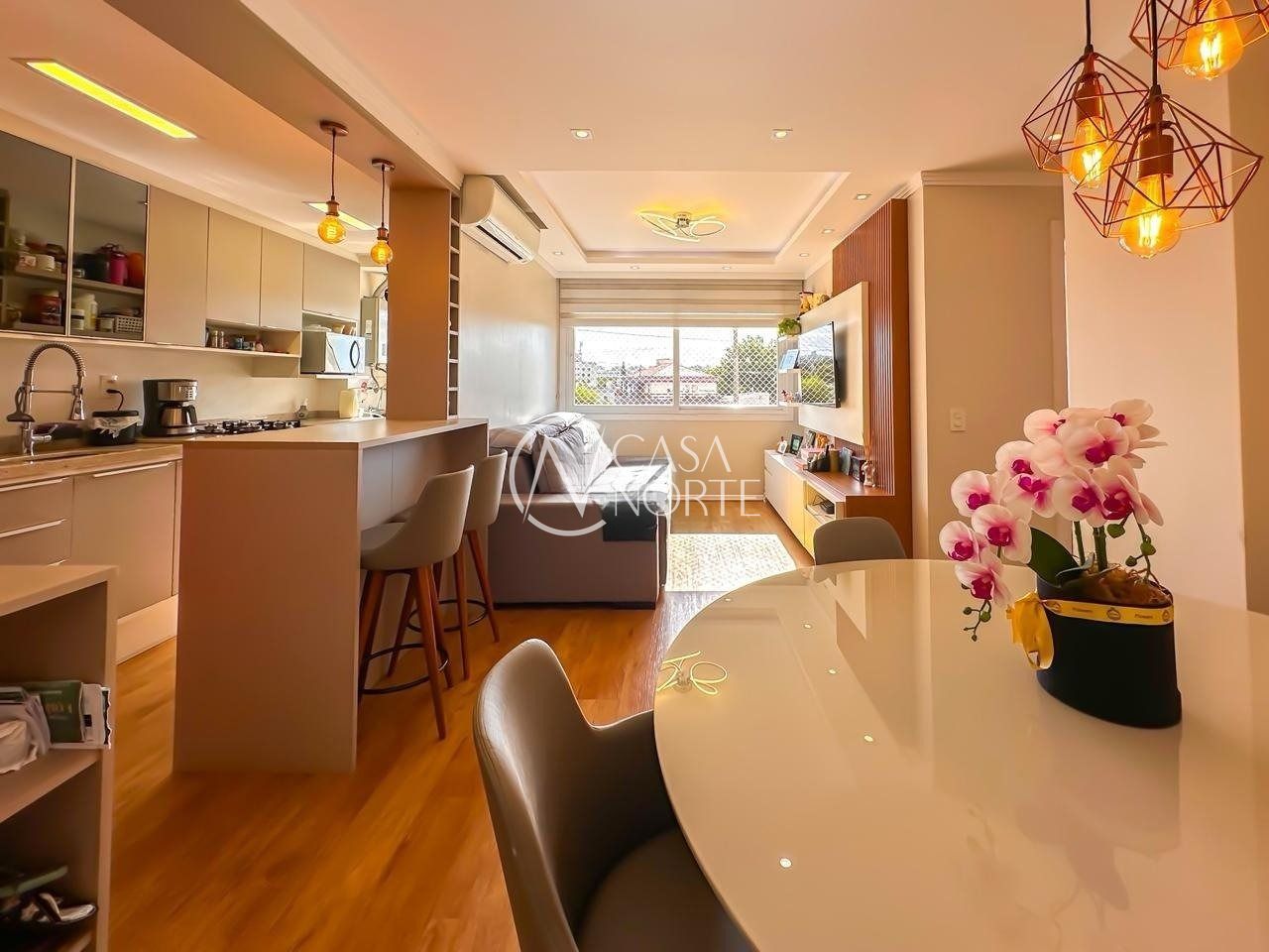 Apartamento à venda com 2 quartos, 61m², 1 suíte, 1 vaga, Rua Frederico Otávio Domingues Barbosa no bairro Jardim Lindóia em Porto Alegre