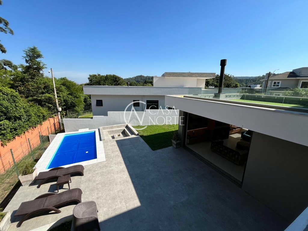 Casa de Condomínio à venda com 4 quartos, 350m², 4 suítes, 2 vagas, Estrada das Três Meninas no bairro Vila Nova em Porto Alegre
