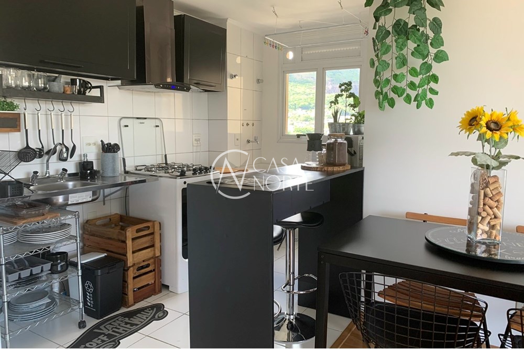 Apartamento à venda com 2 quartos, 57m², 1 suíte, 1 vaga, Rua Ney da Gama Ahrends no bairro Morro Santana em Porto Alegre