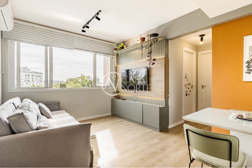 Apartamento à venda com 2 quartos, 53m², 1 vaga, Florianópolis no bairro Azenha em Porto Alegre