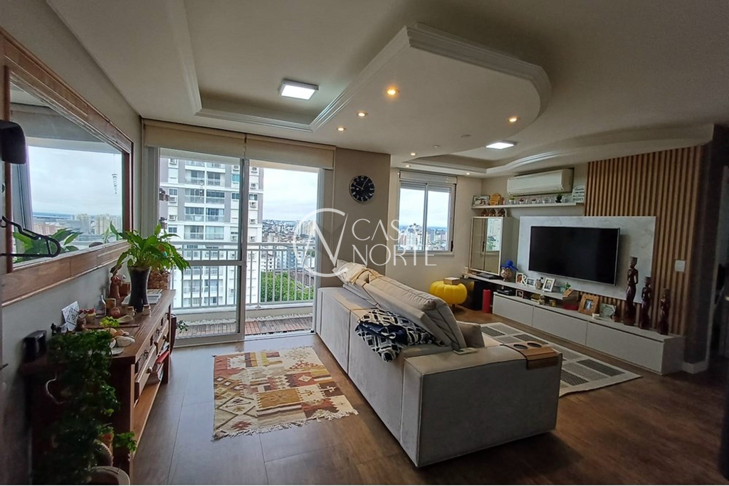 Apartamento à venda com 3 quartos, 75m², 1 suíte, 2 vagas, Limoeiro no bairro Cristo Redentor em Porto Alegre