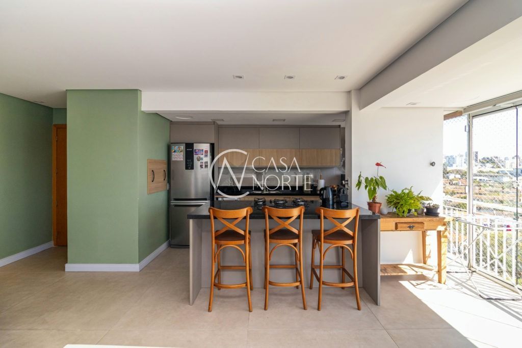Apartamento à venda com 3 quartos, 81m², 1 suíte, 1 vaga, Rua Piauí no bairro Passo da Areia em Porto Alegre