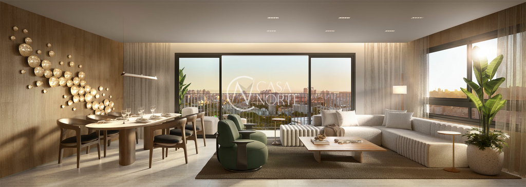 Apartamento à venda com 3 quartos, 111m², 1 suíte, 2 vagas, Rua Felipe de Oliveira no bairro Santa Cecília em Porto Alegre