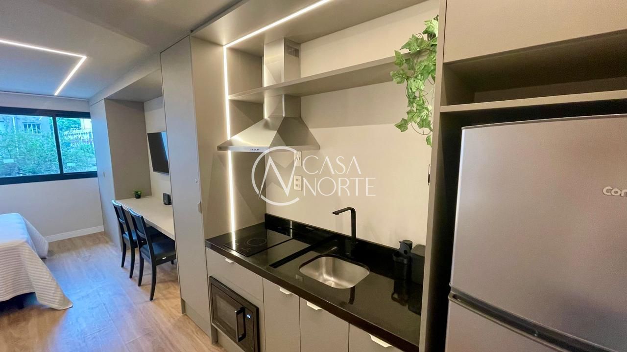 Apartamento à venda com 1 quarto, 27m², 1 suíte, Rua José do Patrocínio no bairro Cidade Baixa em Porto Alegre