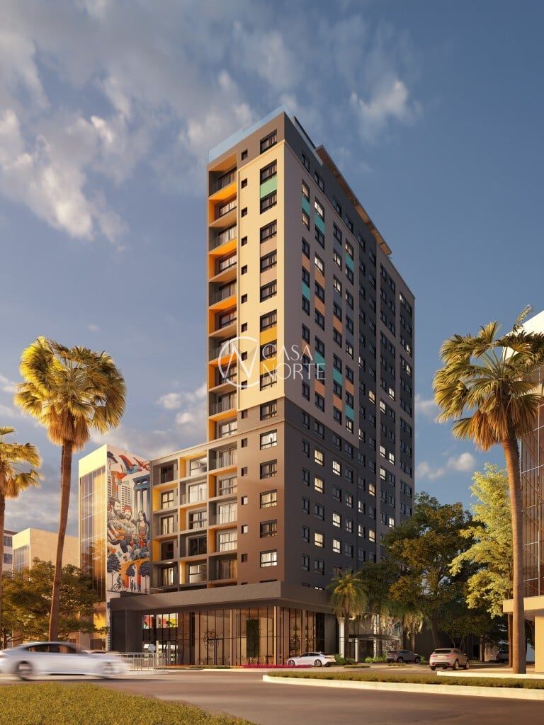 Apartamento à venda com 1 quarto, 44m², 1 suíte, Rua Garibaldi no bairro Bom Fim em Porto Alegre