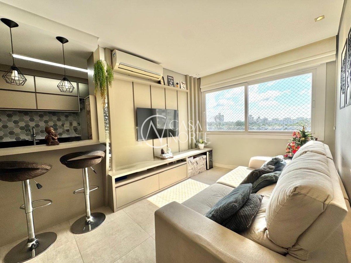 Apartamento à venda com 2 quartos, 60m², 1 suíte, 1 vaga, Rua Frederico Otávio Domingues Barbosa no bairro Jardim Lindóia em Porto Alegre