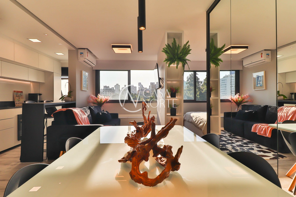 Apartamento à venda com 1 quarto, 49m², 1 suíte, 1 vaga, Senador Tarso Dutra no bairro Petrópolis em Porto Alegre