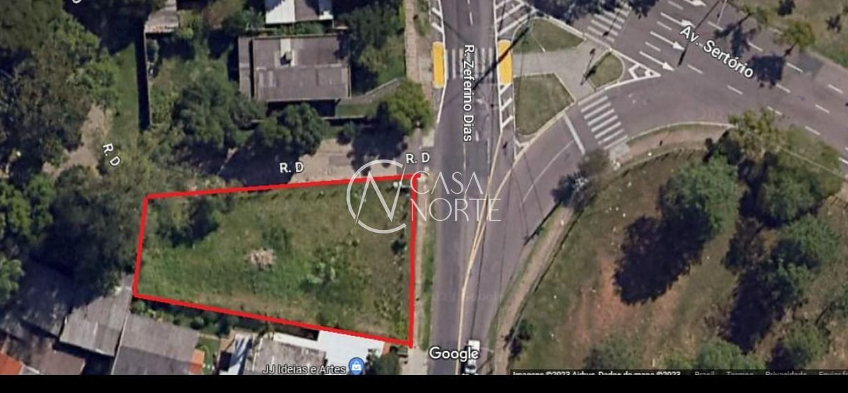 Terreno à venda  com 660m², Rua Zeferino Dias no bairro Sarandi em Porto Alegre