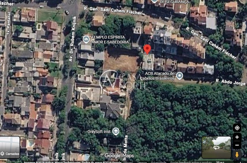 Terreno à venda  com 1200m², Rua Abdo Jorge Curi no bairro Parque Santa Fé em Porto Alegre
