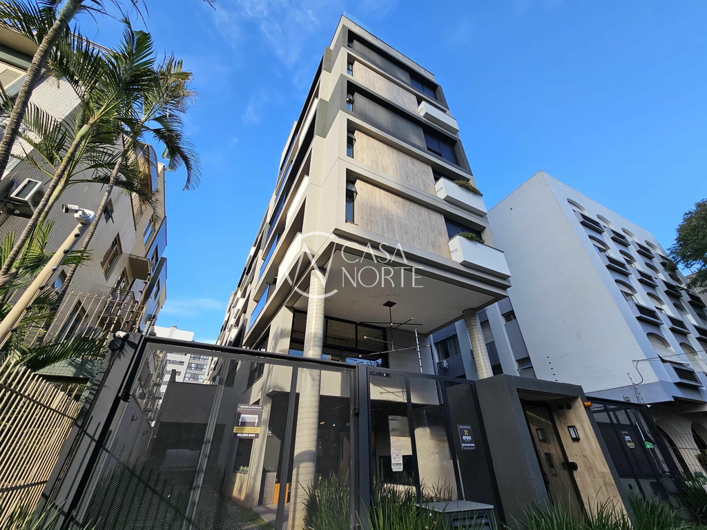 Studio à venda com 1 quarto, 43m², 2 vagas, Rua Gonçalves Dias no bairro Menino Deus em Porto Alegre